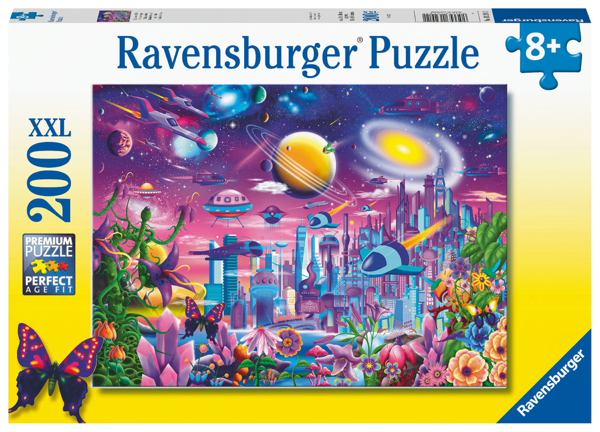 Ravensburger Puzzle 200 pc The Cosmic City 132911V