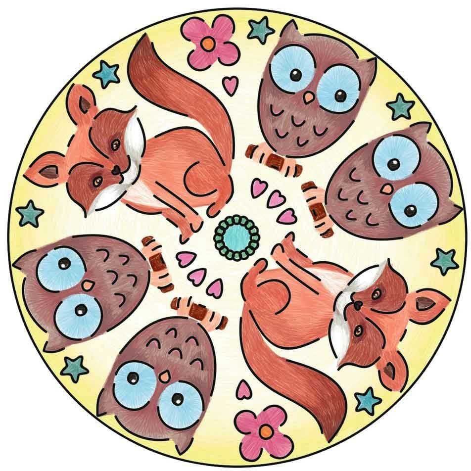 Ravensburger Mini Mandala Cute Animals 297665V