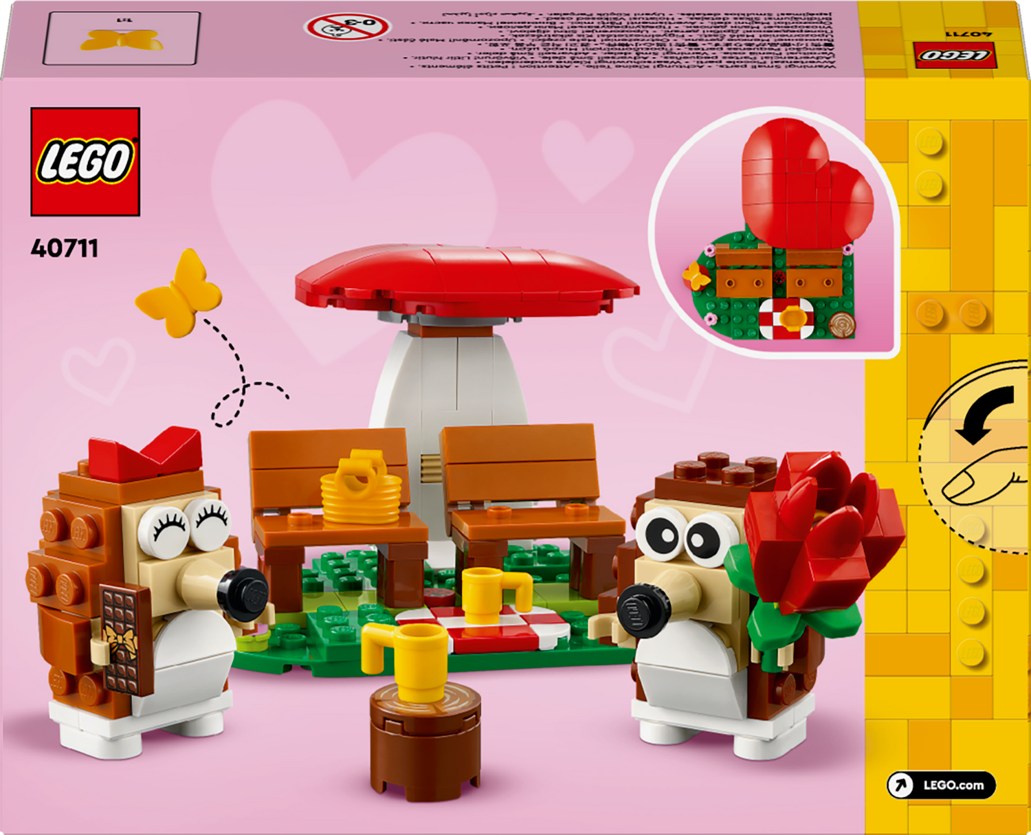 LEGO Icons Hedgehog Picnic Date 40711L