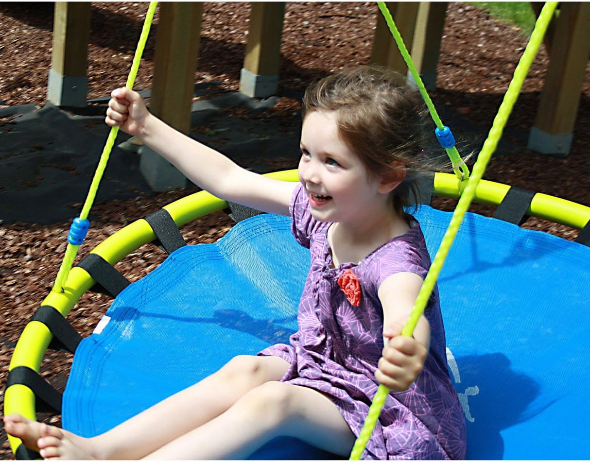 HUDORA Nest Swing Blue-Yellow 120 cm 72157A