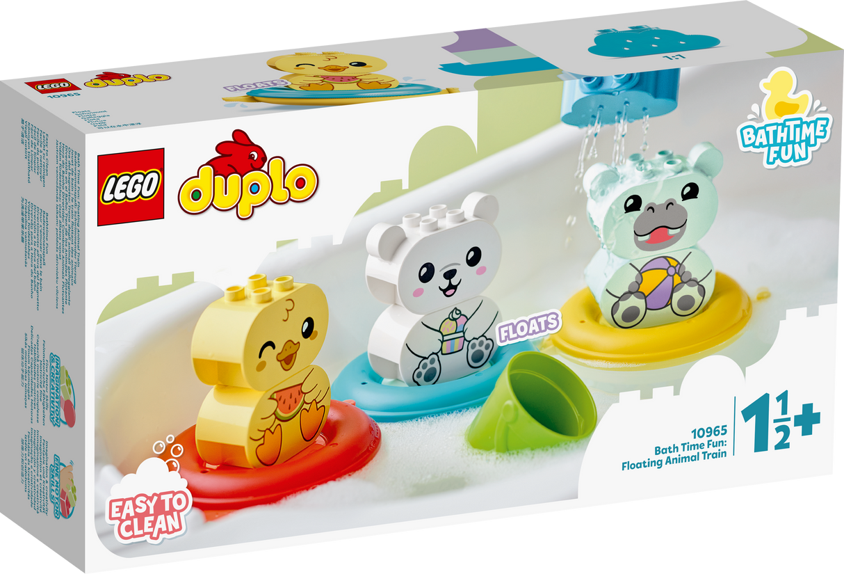 LEGO DUPLO Bath Time Fun: Floating Animal Train 10965L