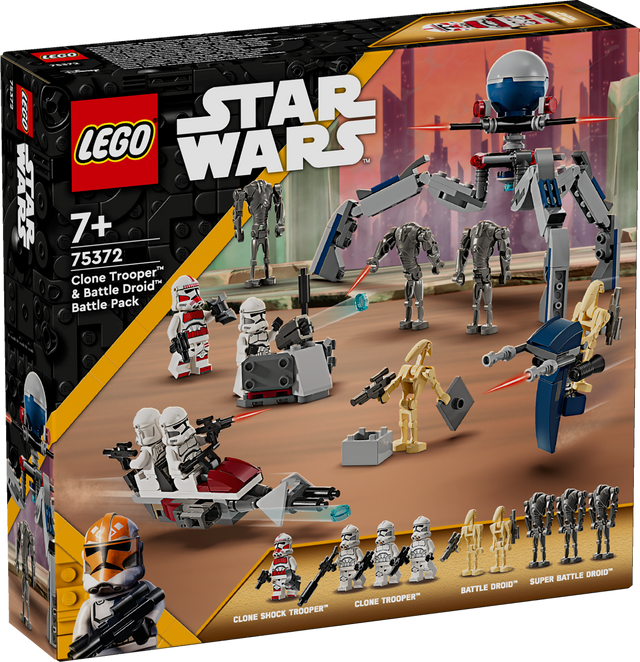 LEGO Star Wars Clone Trooper & Battle Droid Battle Pack 75372L