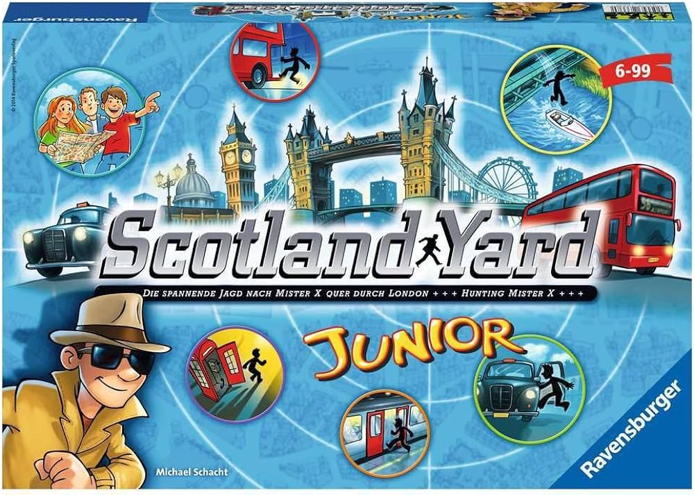 Ravensburger Board Game Scotland Yard Junior  22289U