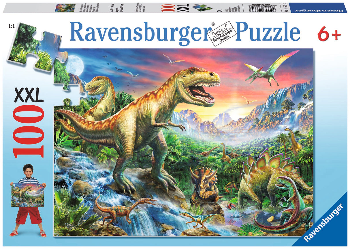 Ravensburger Puzzle 100 pc Time of the Dinosaurs 106653V