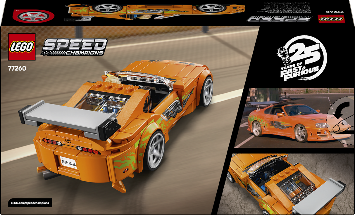LEGO Speed Champions The Fast and The Furious Toyota Supra MK4 77260L