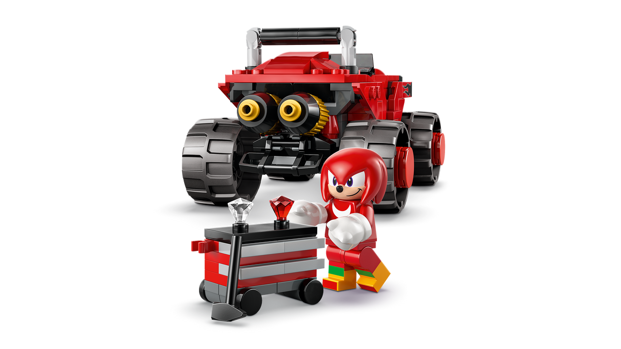 LEGO Sonic Silver's Car vs. Knuckles' Monster Truck 77118L