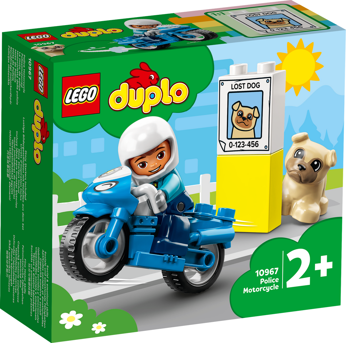 LEGO DUPLO Police Motorcycle 10967L
