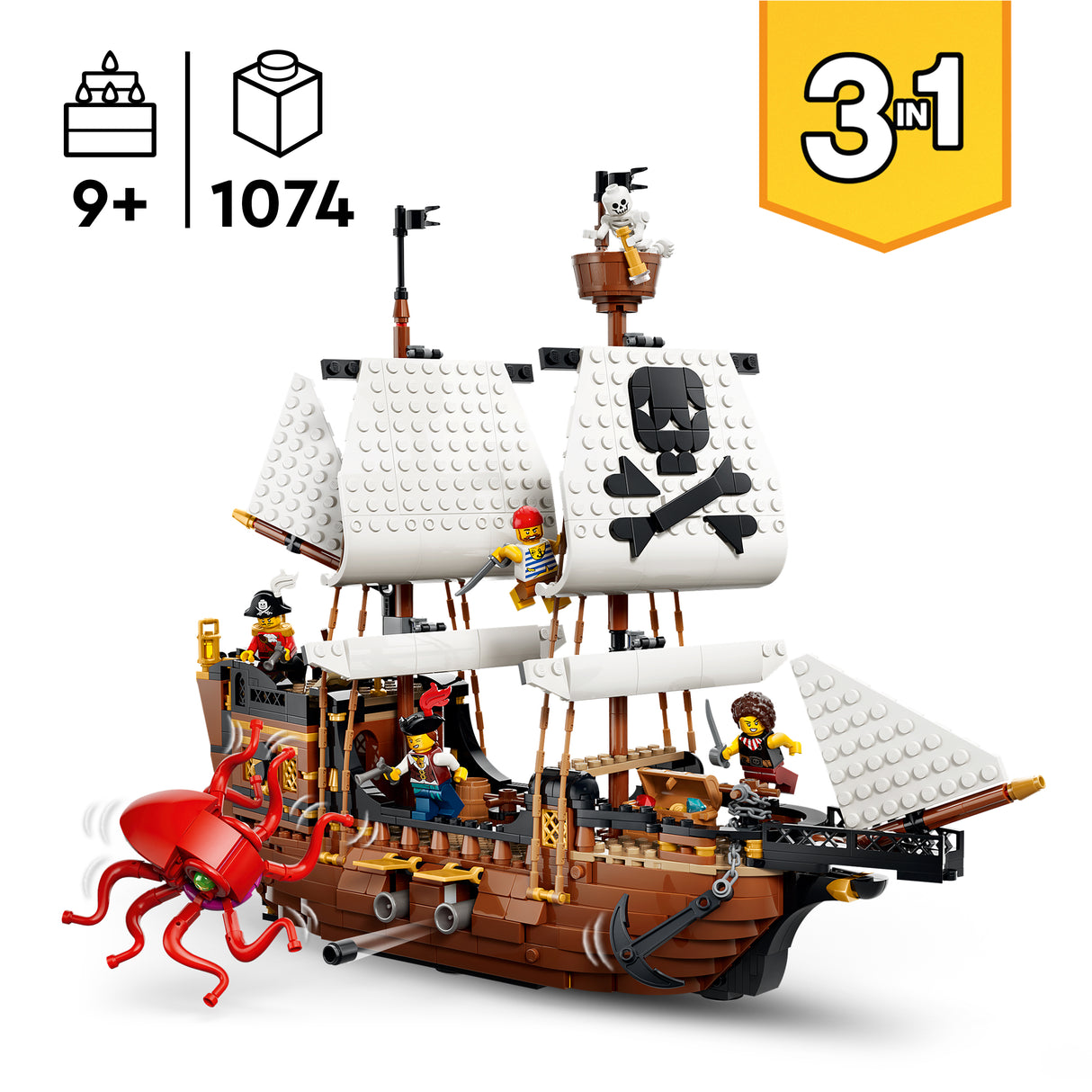 LEGO Creator Iconic Pirate Ship 31387L