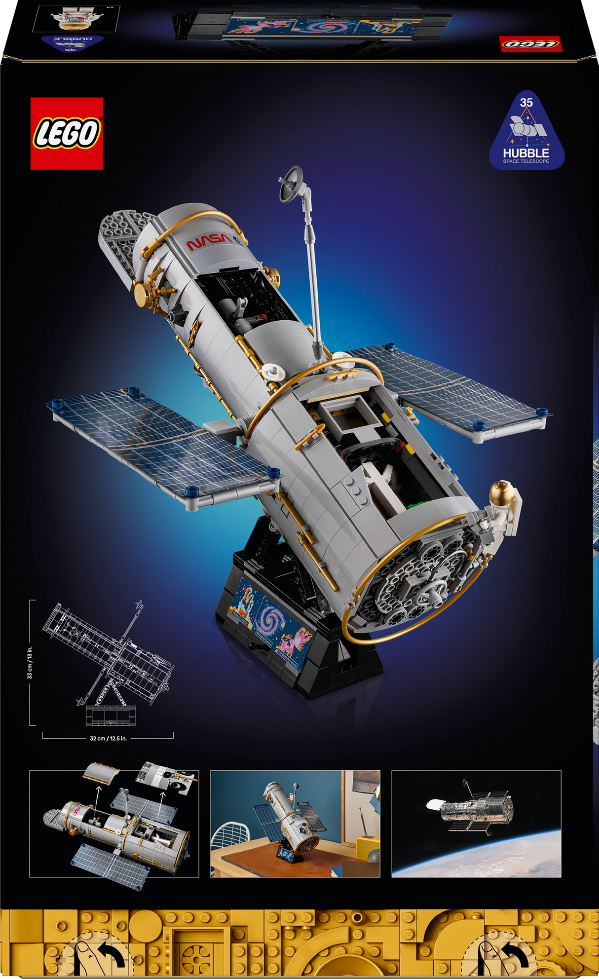 LEGO Icons Hubble Space Telescope 11382L