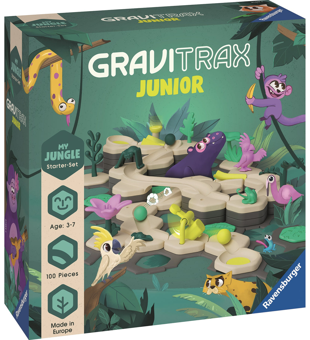 Ravensburger GraviTrax Junior Starter Set  Jungle 27499UU