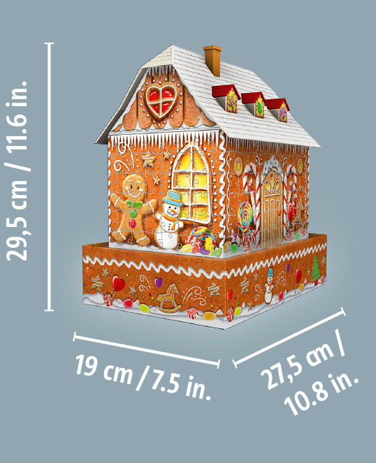 Ravensburger 3D Gingerbread House 3D Puzzle 112371V