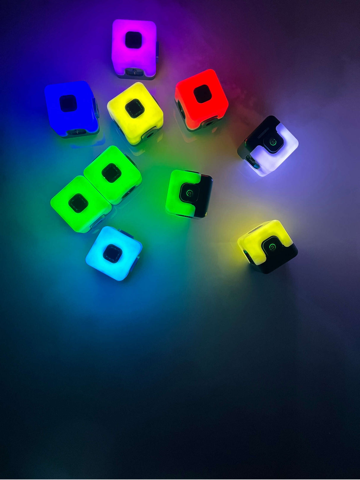 TTS Glow Sequencing Cubes EL47499B