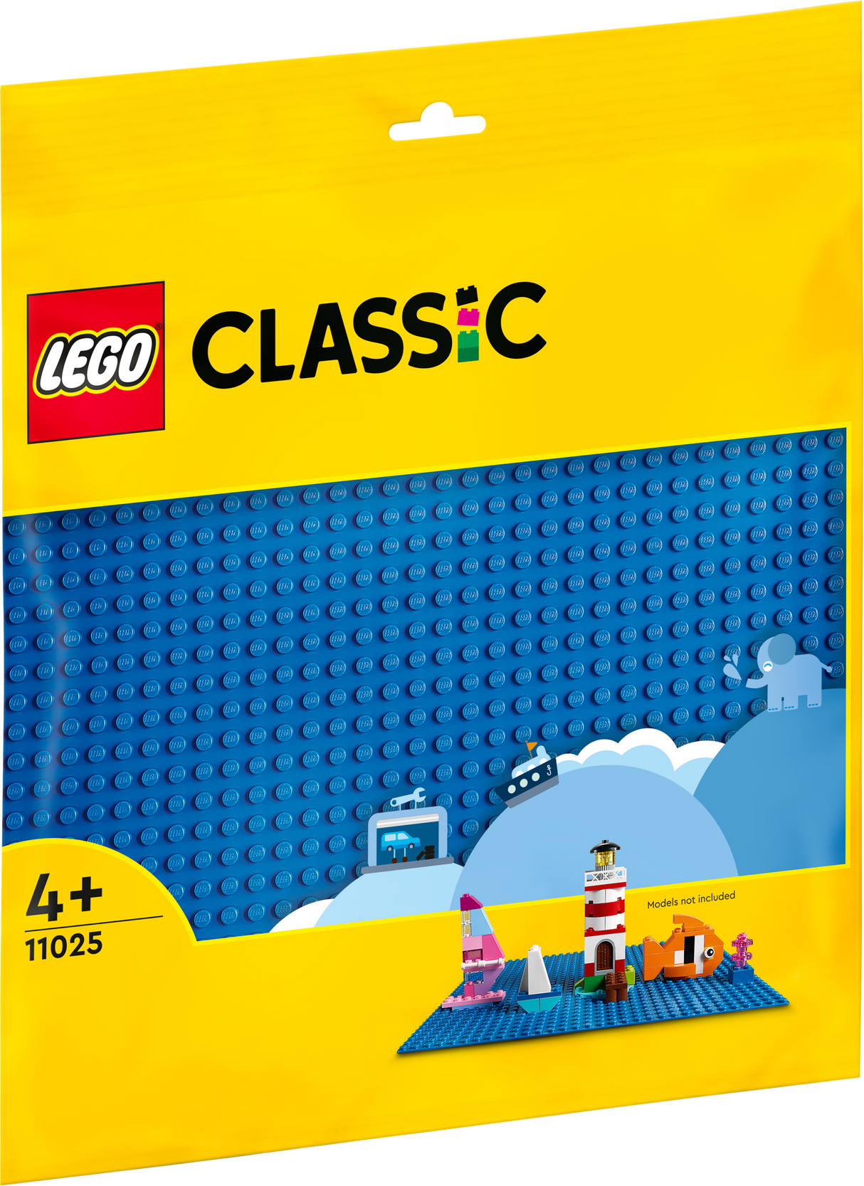 LEGO Classic Blue Baseplate 11025L