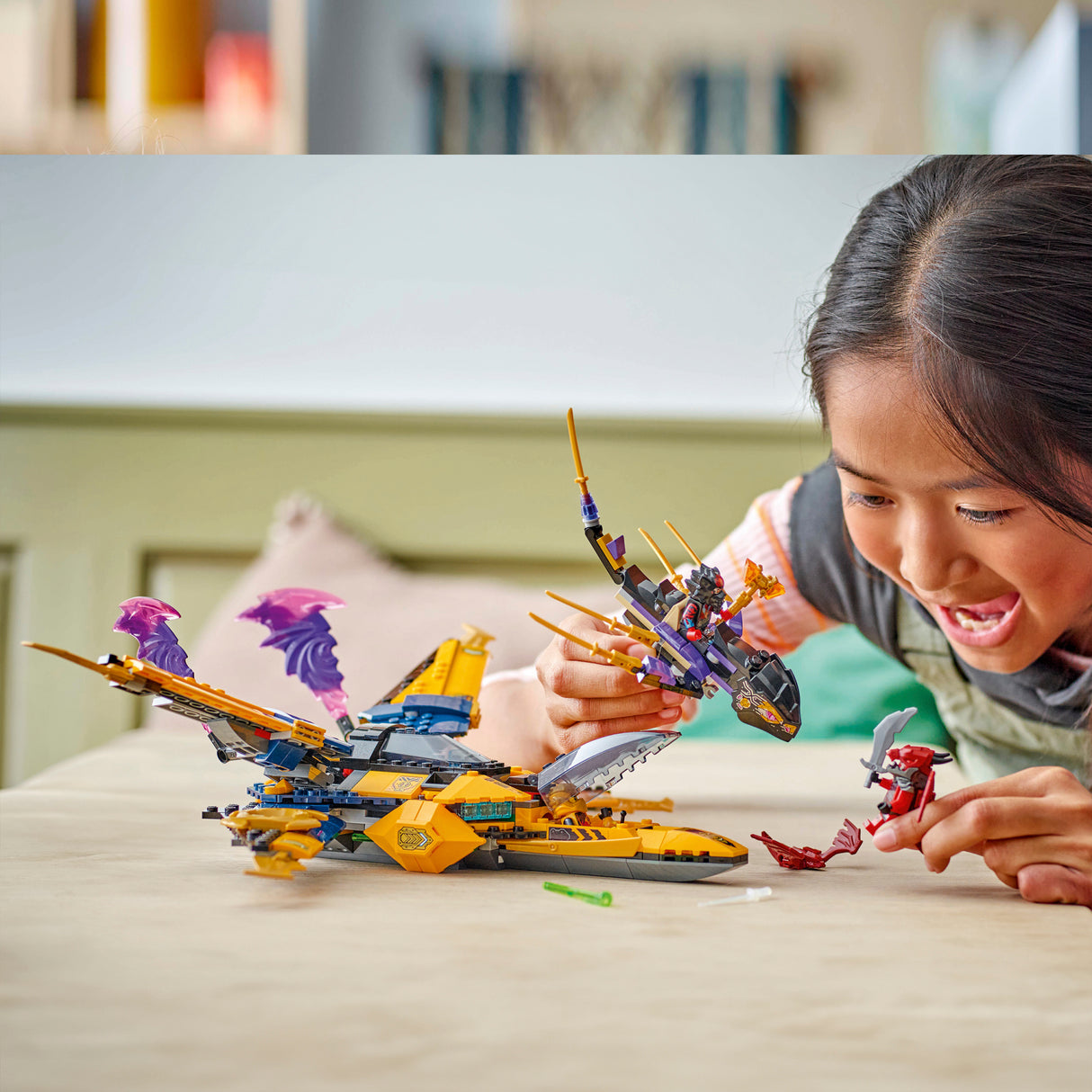 LEGO Ninjago Ras and Arin's Super Storm Jet 71833L