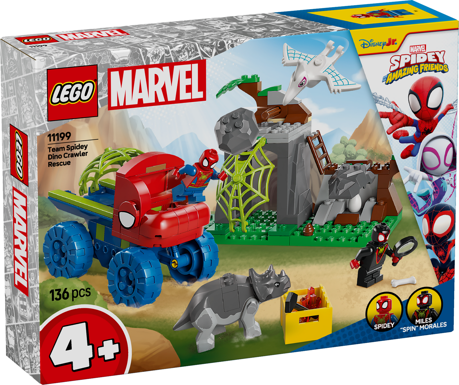 LEGO Spidey Team Spidey Dino Crawler Rescue 11199L