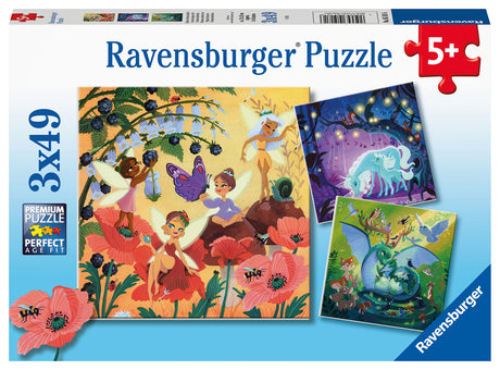 Ravensburger Puzzle 3x49 pc Magical Characters 051816V