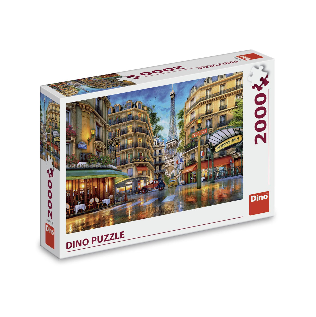 Dino Puzzle 2000 Pcs: Reflections of Paris 56140D