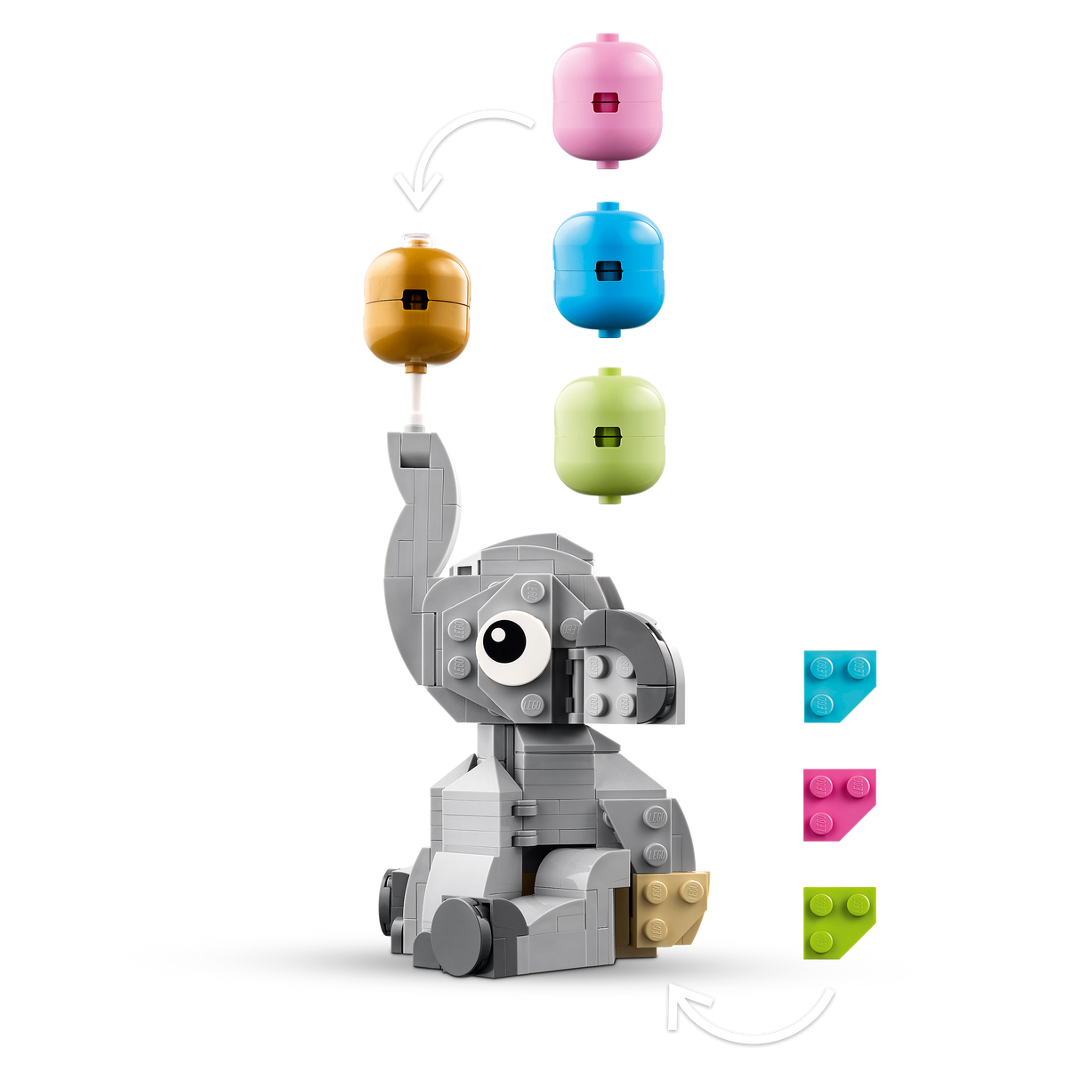 LEGO Iconic Baby Elephant in the Sky 40814L