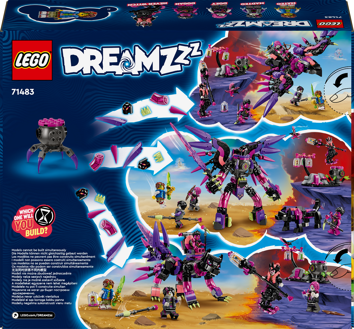 LEGO DREAMZzz The Never Witch's Nightmare Creatures 71483L