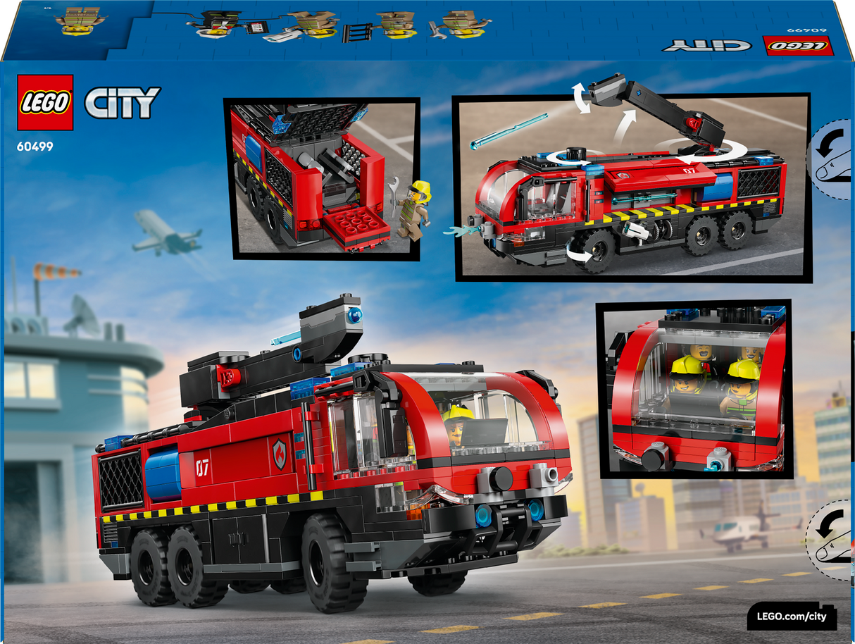LEGO City Airport Fire Truck 60499L