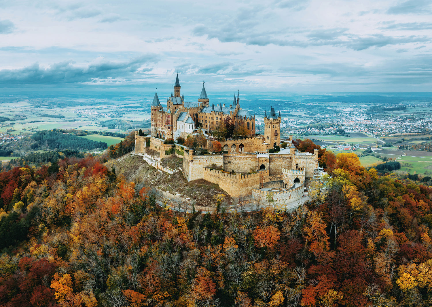 Ravensburger Puzzle 1000 pc Hohenzollern Castle 12000791V