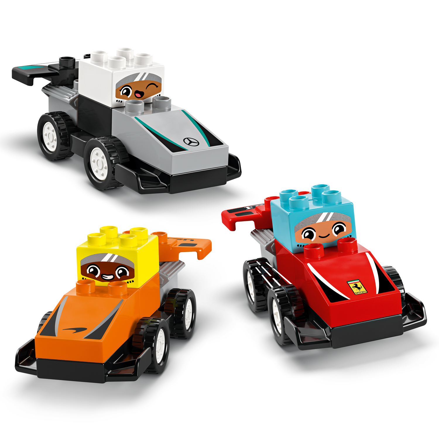 LEGO DUPLO F1 Team Race Cars & Drivers 10445L