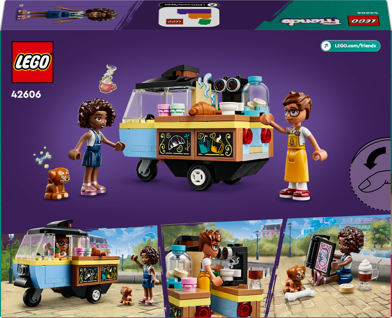 LEGO Friends Mobile Bakery Food Cart 42606L