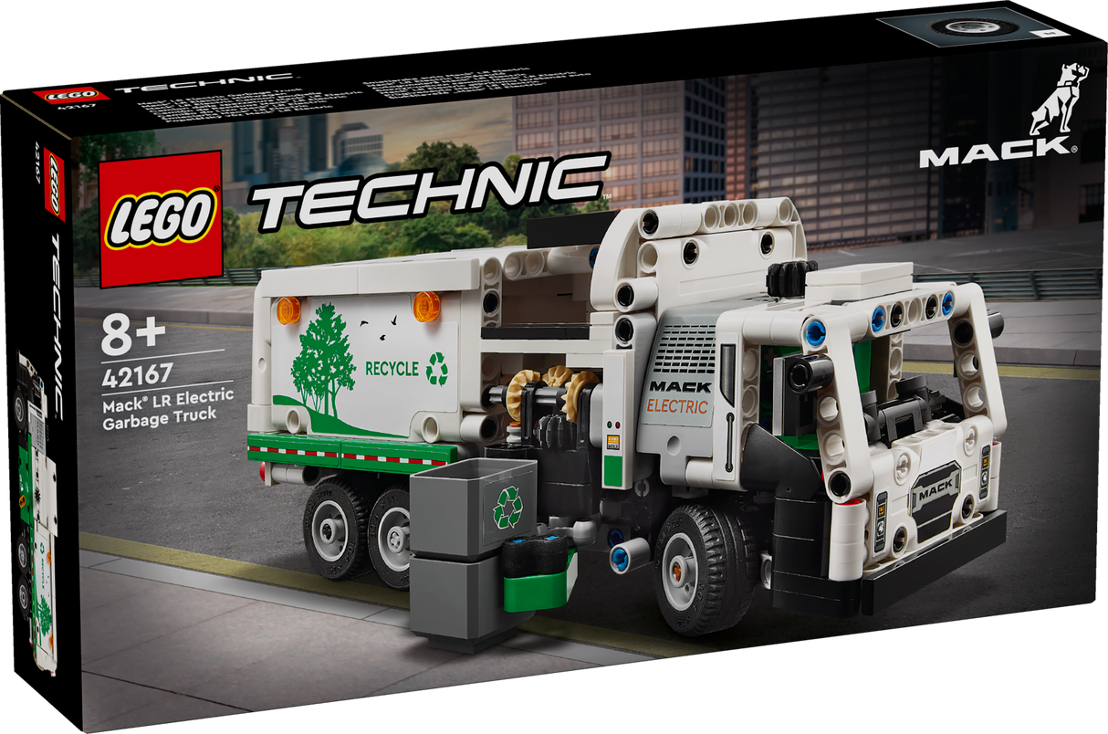 LEGO Technic Mack LR Electric Garbage Truck 42167L