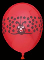 Bini Ladybird Balloons, 8 Pieces 80805H