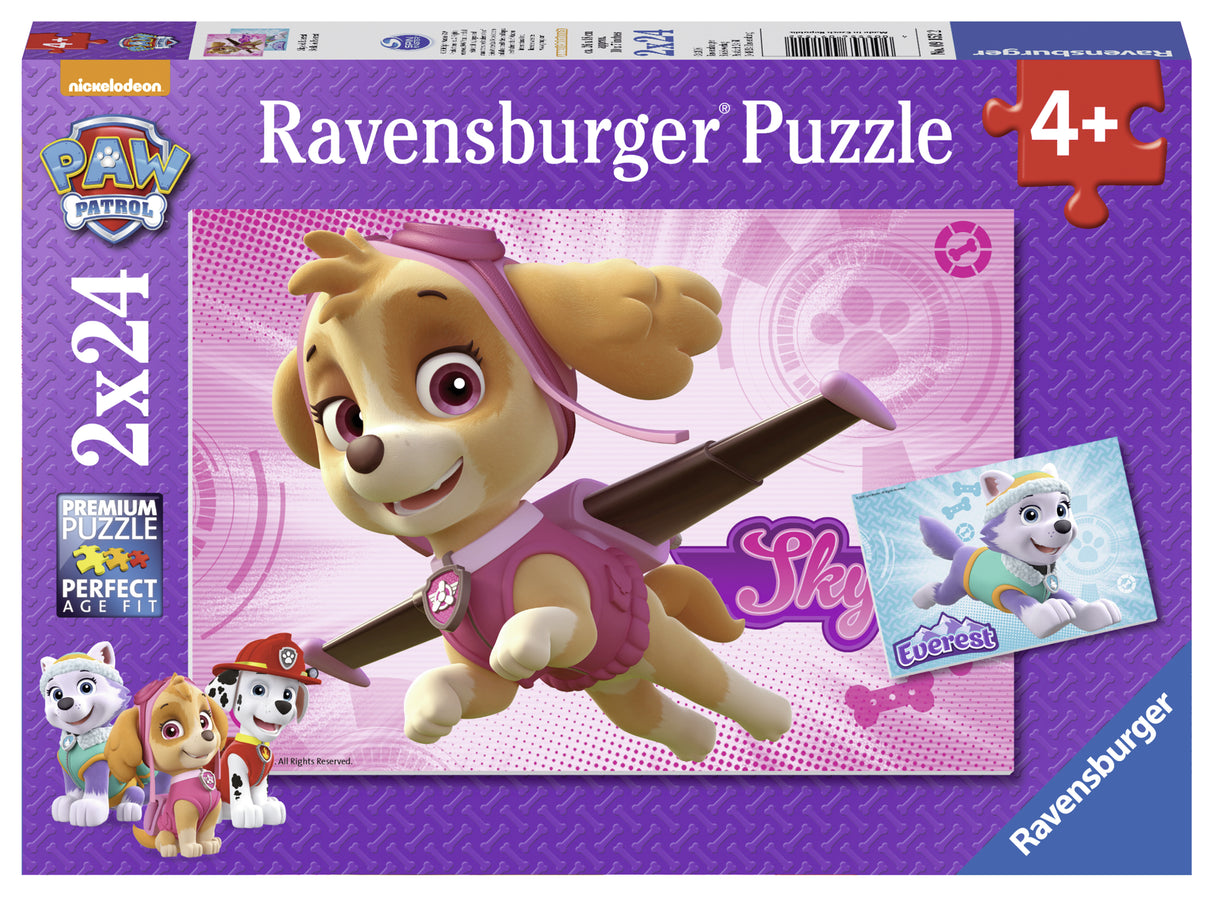 Ravensburger Puzzle 2x24 pc Paw Patrol  091522V