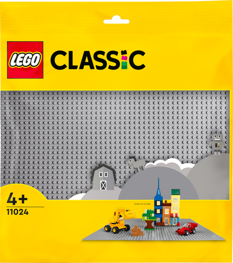 LEGO Classic Gray Baseplate 11024L