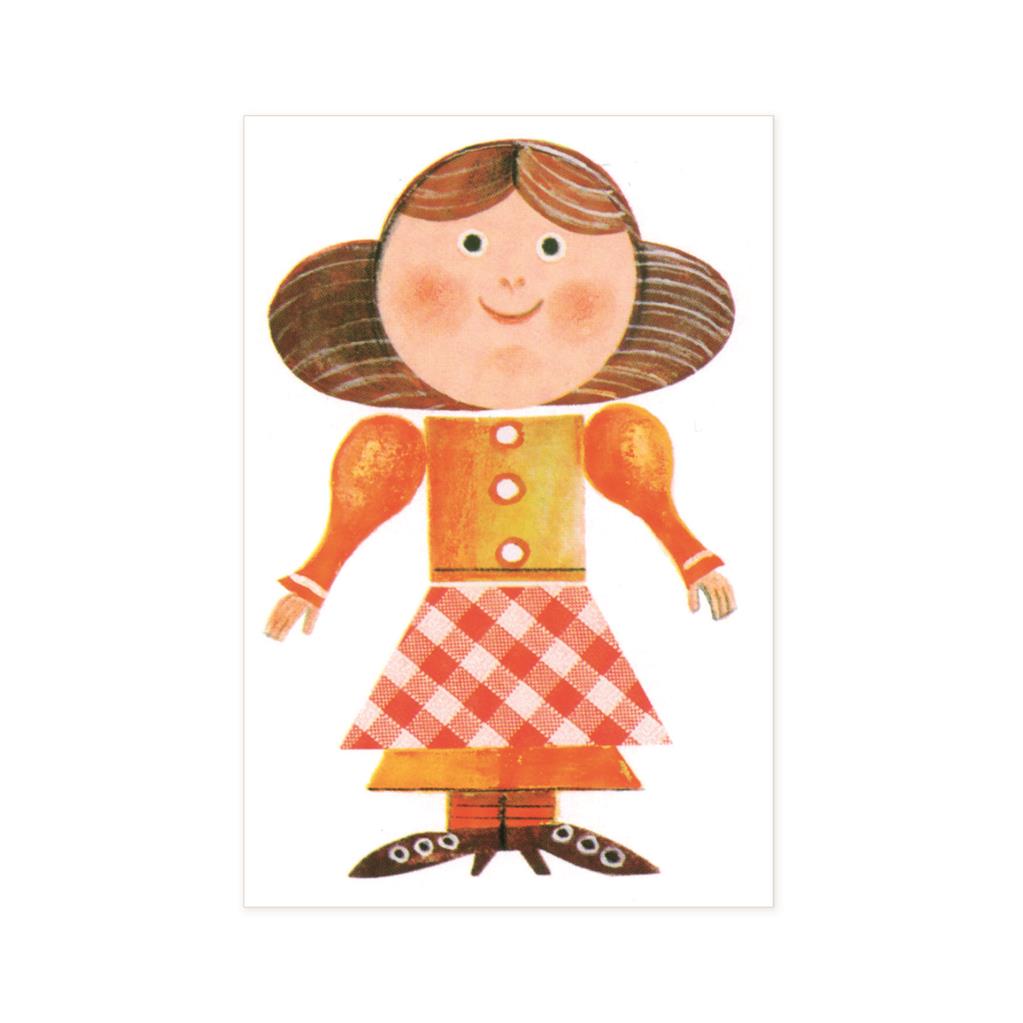 Dino wooden block puzzle 6 pc Duck 38104D