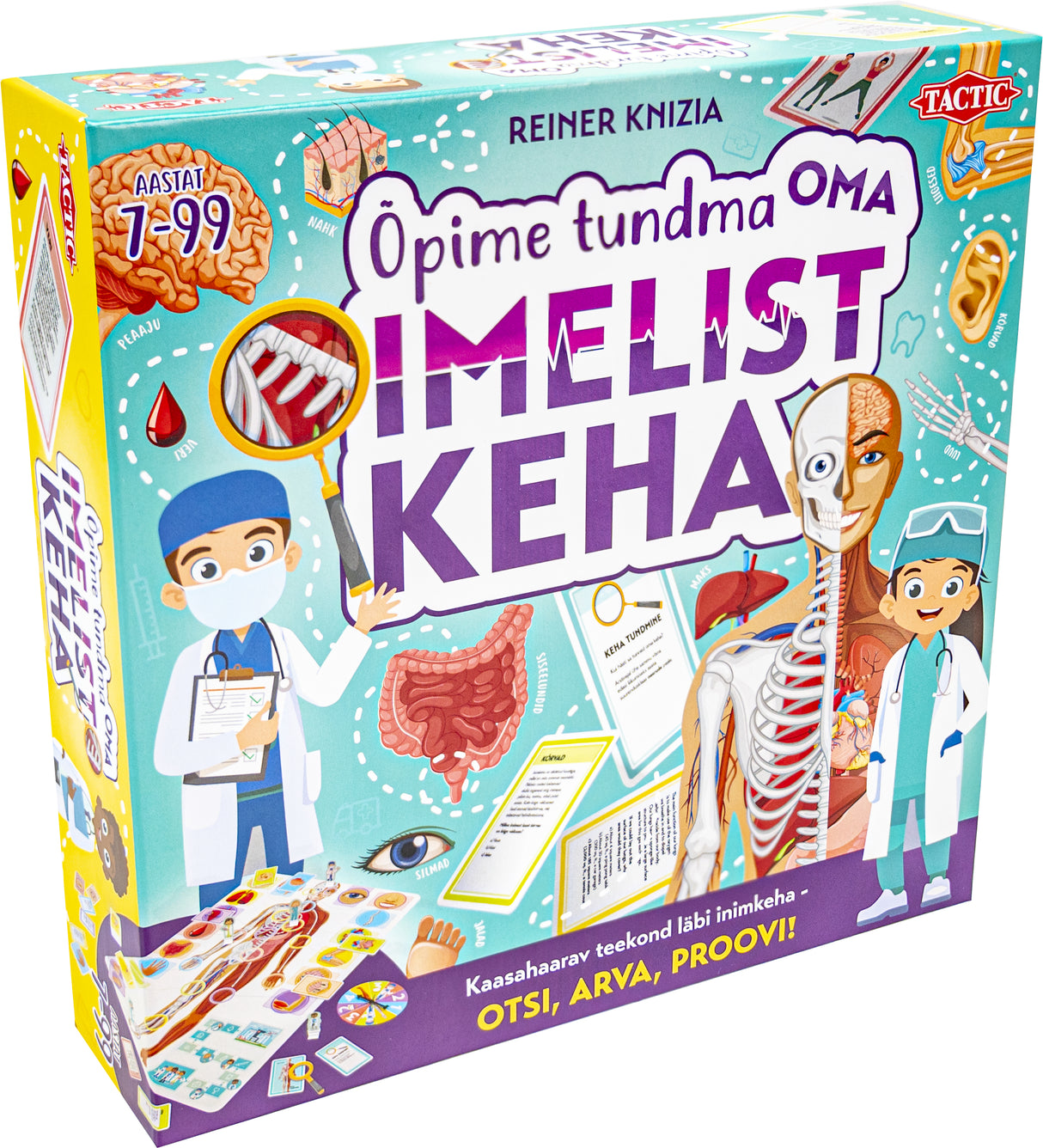 Tactic lauamäng Õpime tundma oma imelist keha 60865T