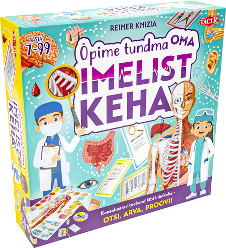 Tactic lauamäng Õpime tundma oma imelist keha 60865T