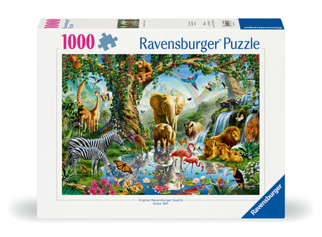 Ravensburger Puzzle 1000 Pieces: Adventures in the Jungle 12000682V