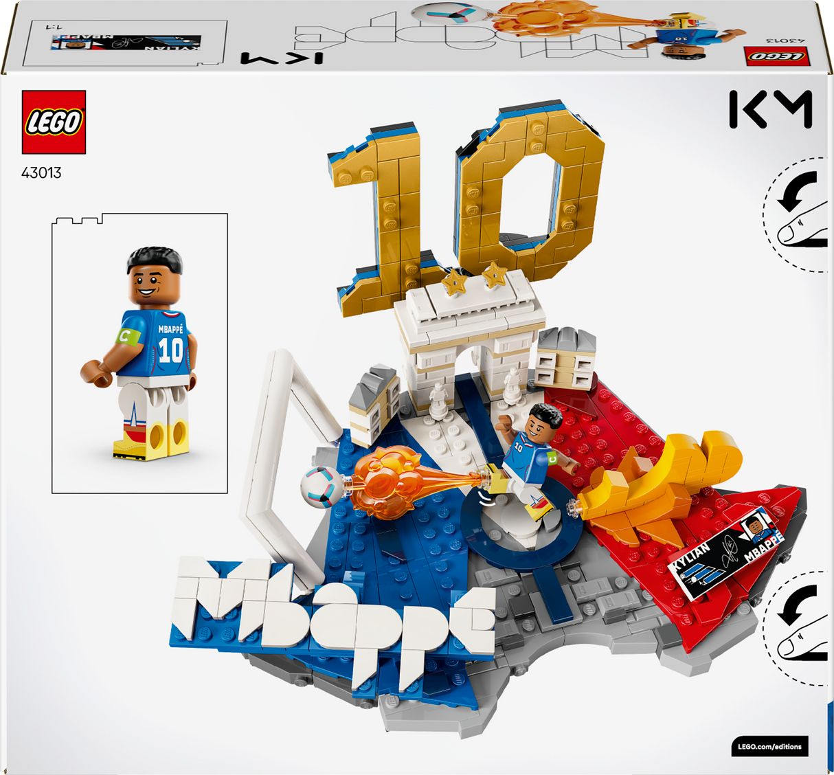 LEGO Editions Kylian Mbappé – Soccer Highlights 43013L