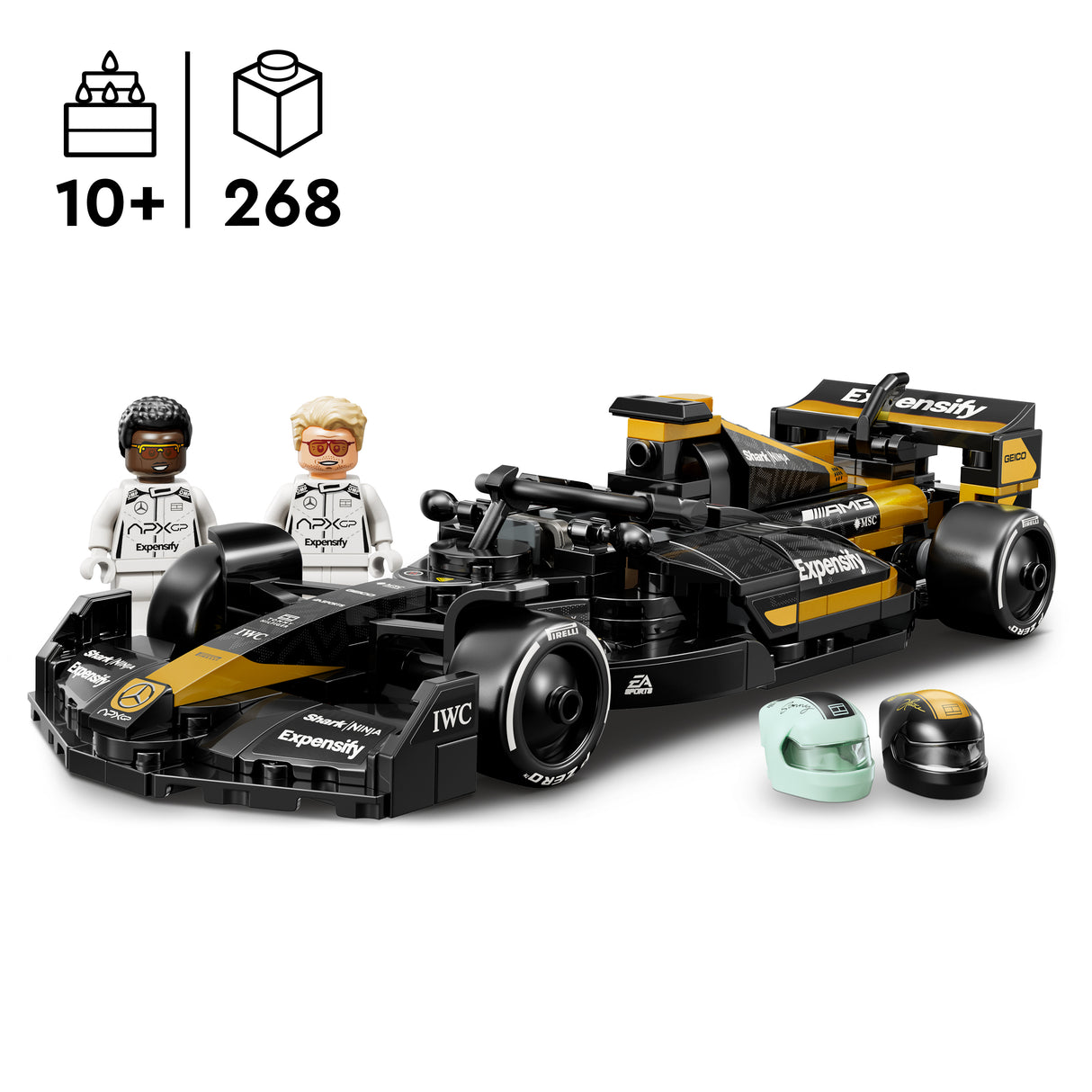 LEGO Speed Champions APXGP Team Race Car from F1® The Movie 77252L
