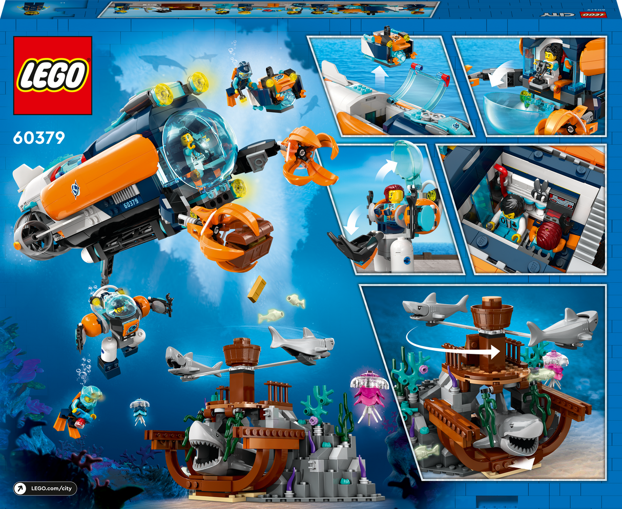 LEGO City Deep-Sea Explorer Submarine 60379L
