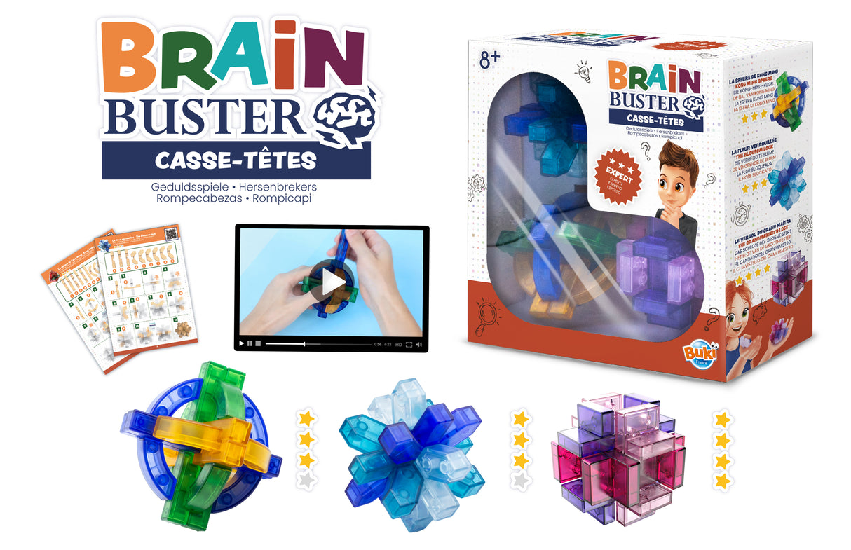 Buki Buki Puzzle Game for Experts 6207I