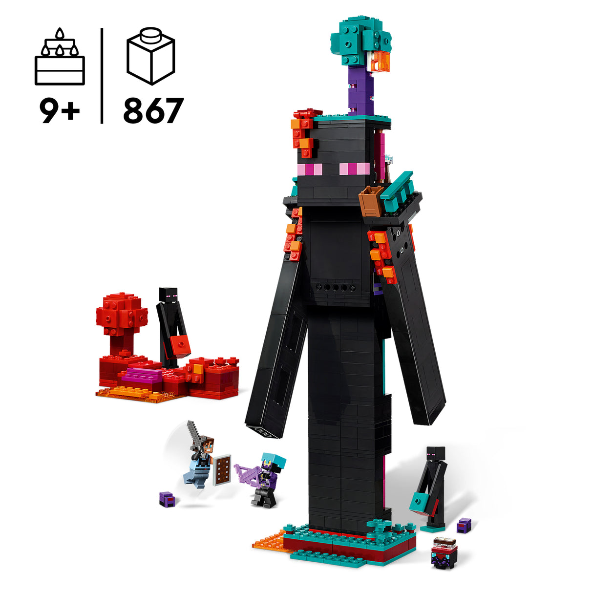 LEGO Minecraft The Enderman Tower
 21279L