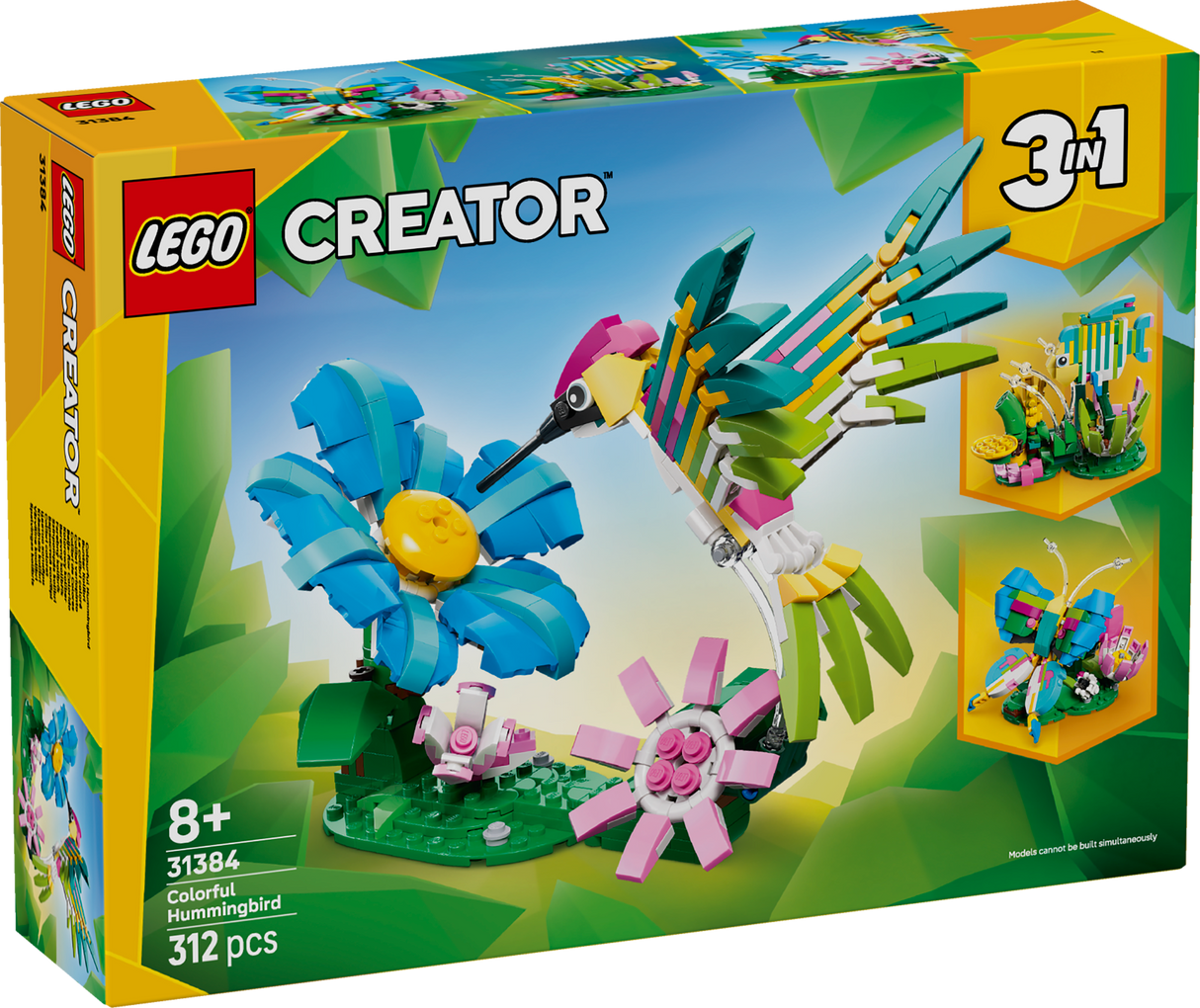 LEGO Creator Wild Animals: Colorful Hummingbird 31384L