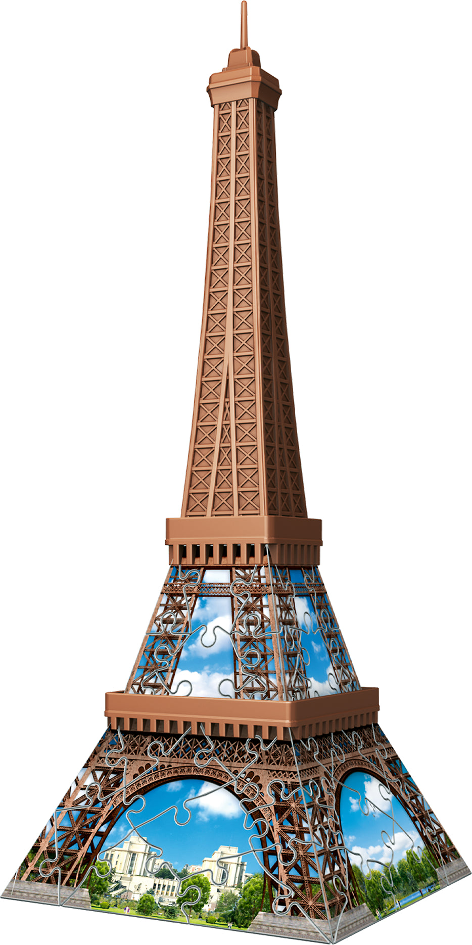 Ravensburger 3D mini puzzle 62 pc Eiffel Tower 125364V