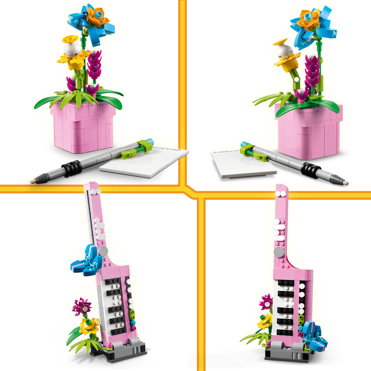 LEGO Creator Typewriter with Flowers 31169L