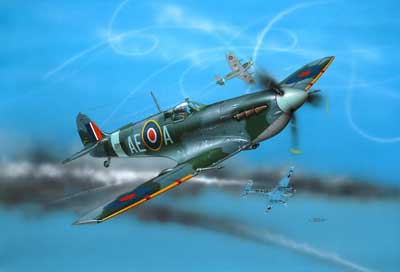 Revell Plastic Model Supermarine Spitfire Mk. V  1:72 04164R