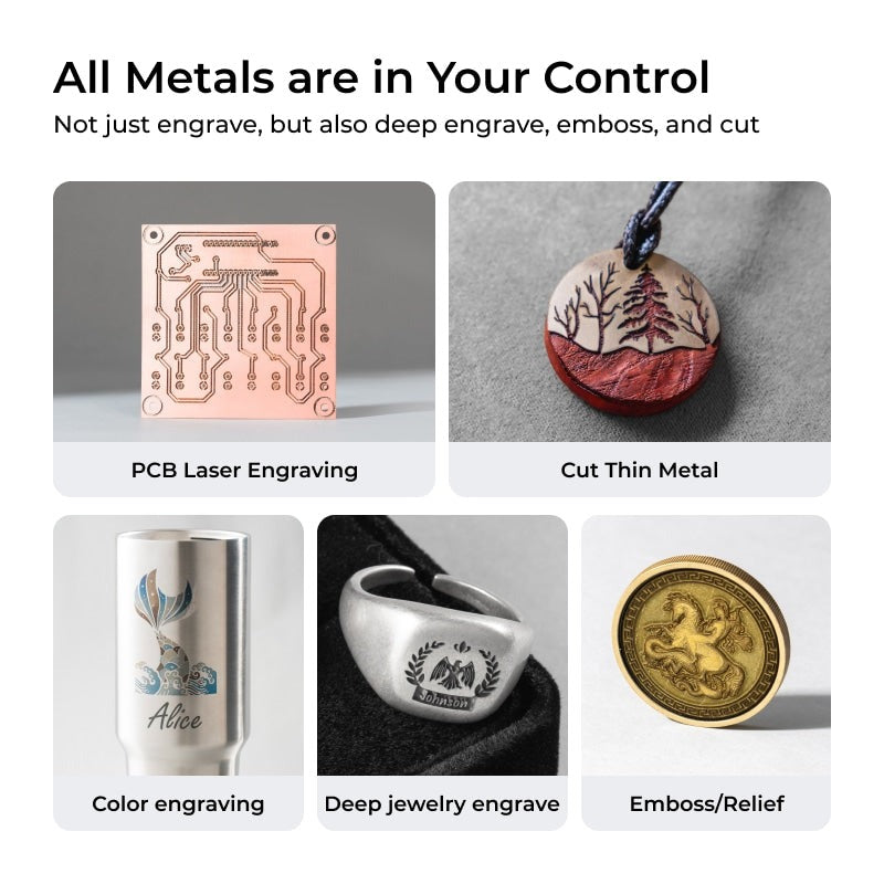 xTool F1 Ultra 20W Fiber & Diode Dual Laser Engraver Education Kit P5010383-EDU