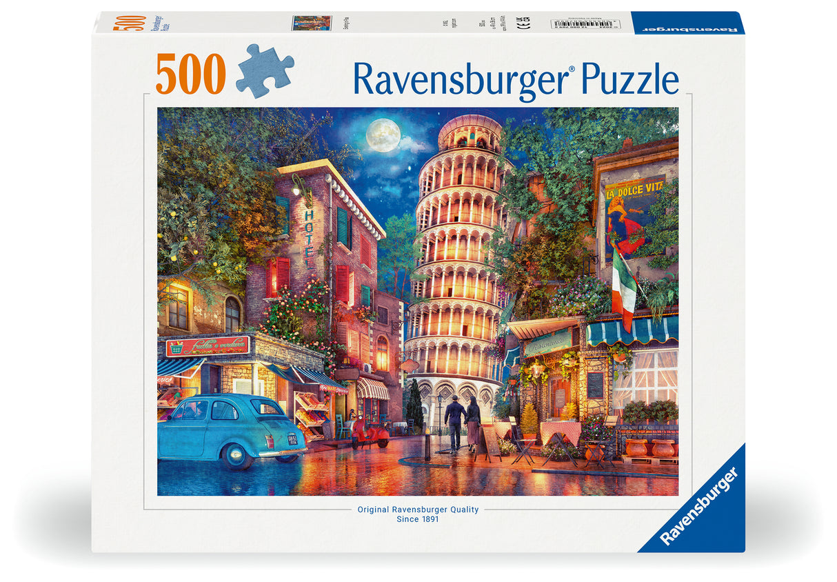 Ravensburger Puzzle 500 Pieces: Evening in Pisa 12000709V