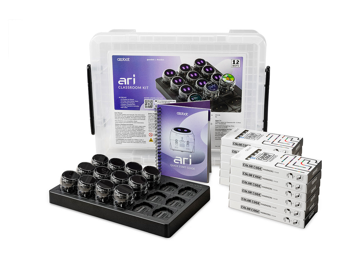 Ozobot Ari Classroom Kit 12-pack OZO-51201ARI