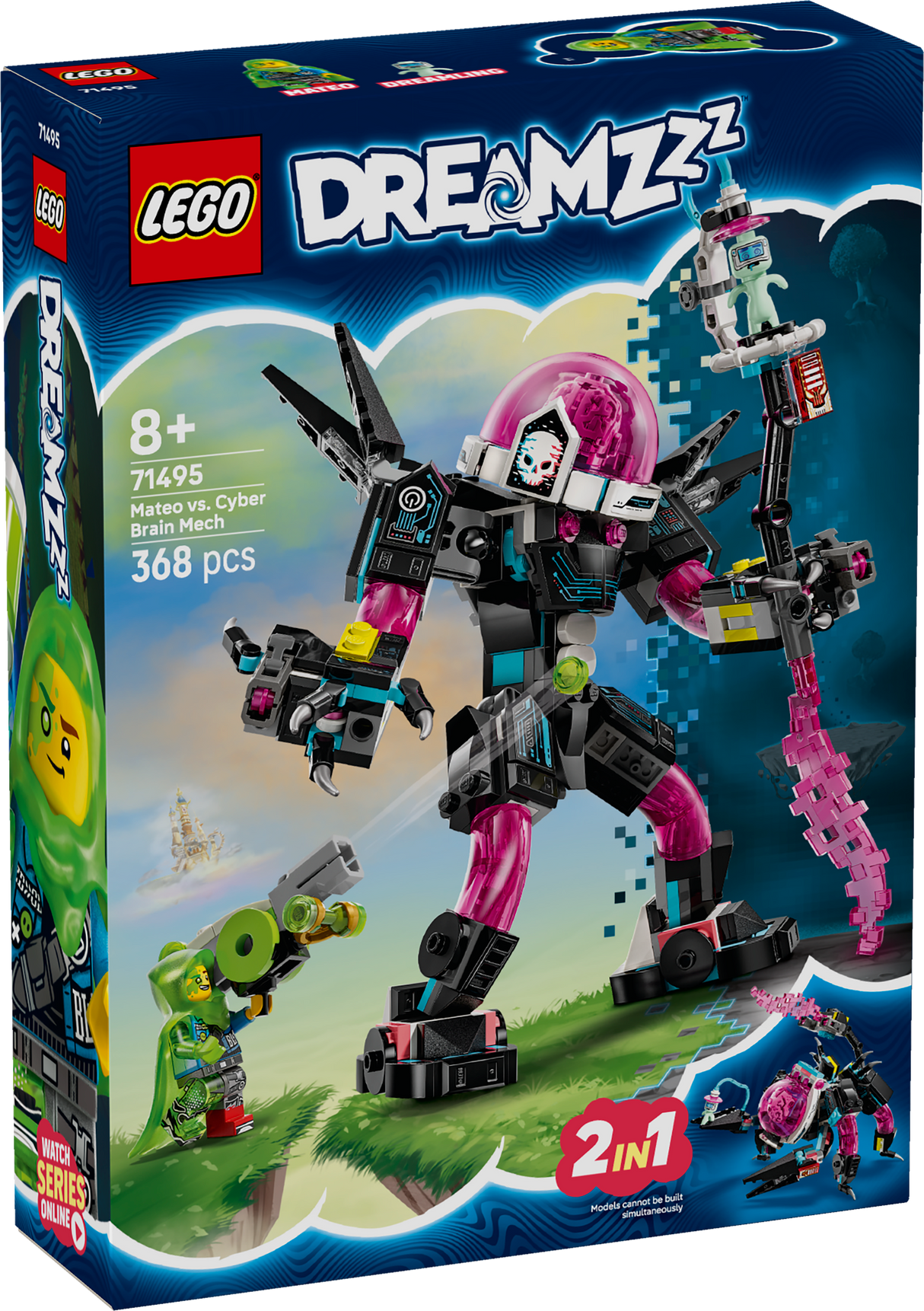 LEGO Dreamzzz Mateo vs. Cyber Brain Mech 71495L