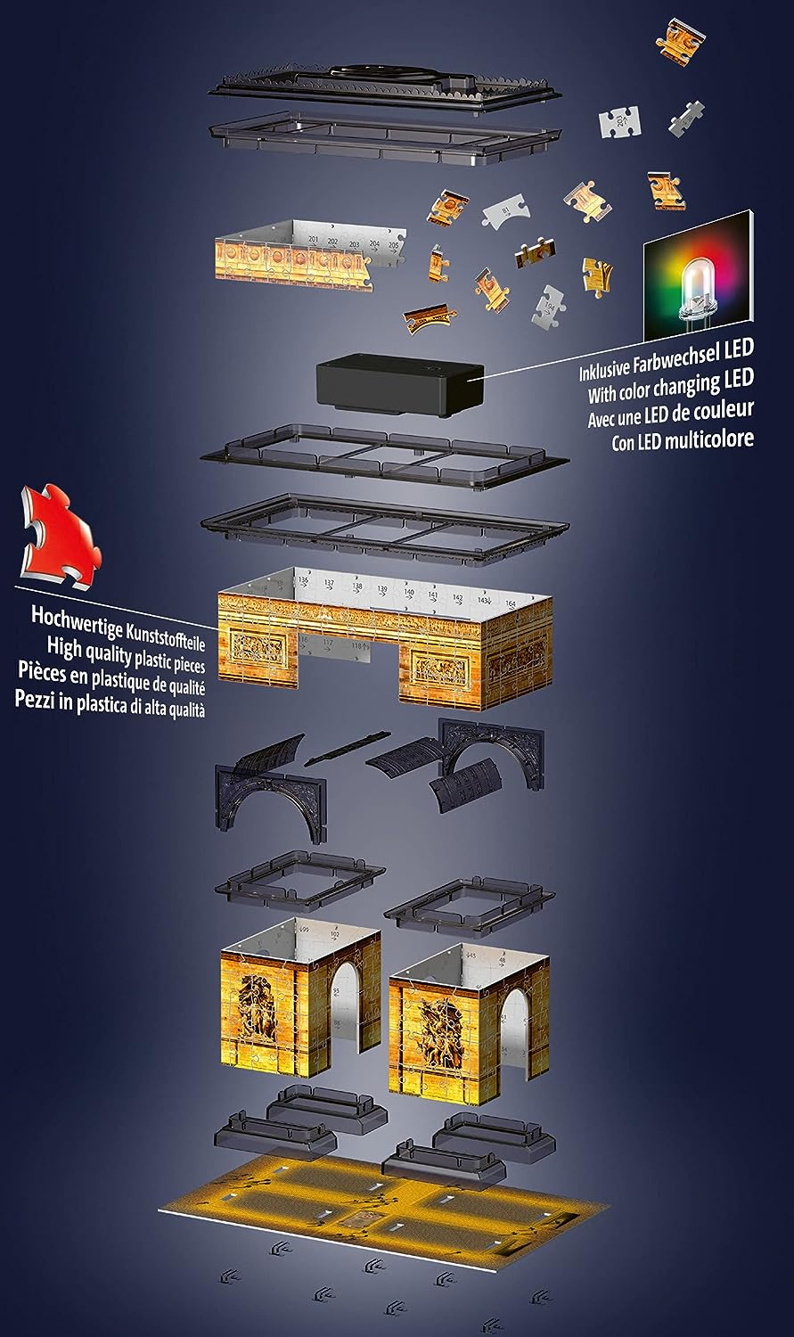 Ravensburger 3D Puzzle Arc de Triomphe 125227V