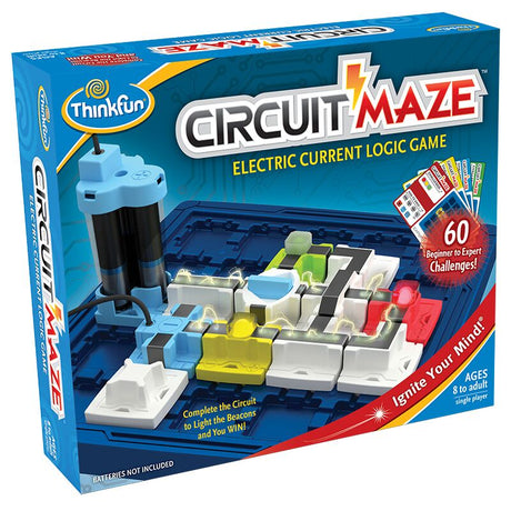 ThinkFun Logic Game Circuit Maze 76341F